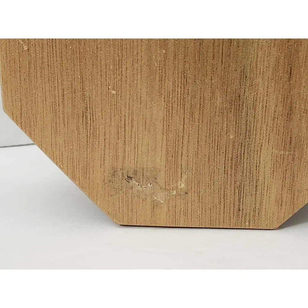 Vintage Richard Gross MCM Marquetry Octagon Wood Trinket Jewelry Box